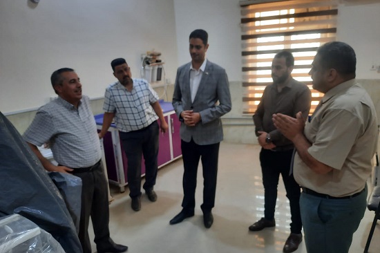 The Assistant of the President for Administrative Affairs Visits the Renewable Energy and the UEBDC