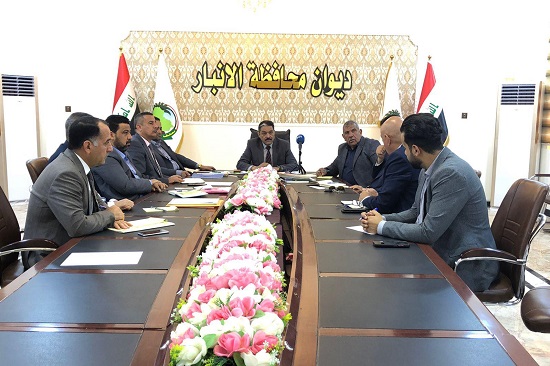 The University of Anbar participates in the meeting of the ISO Energy Committee in Anbar Governorate