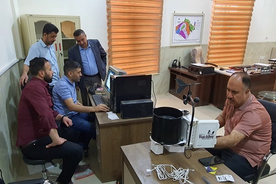 Rehabilitation and reinstallation the digital weather station