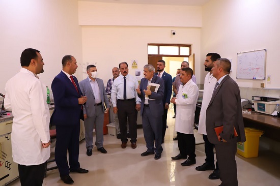 Visit of the President of the University